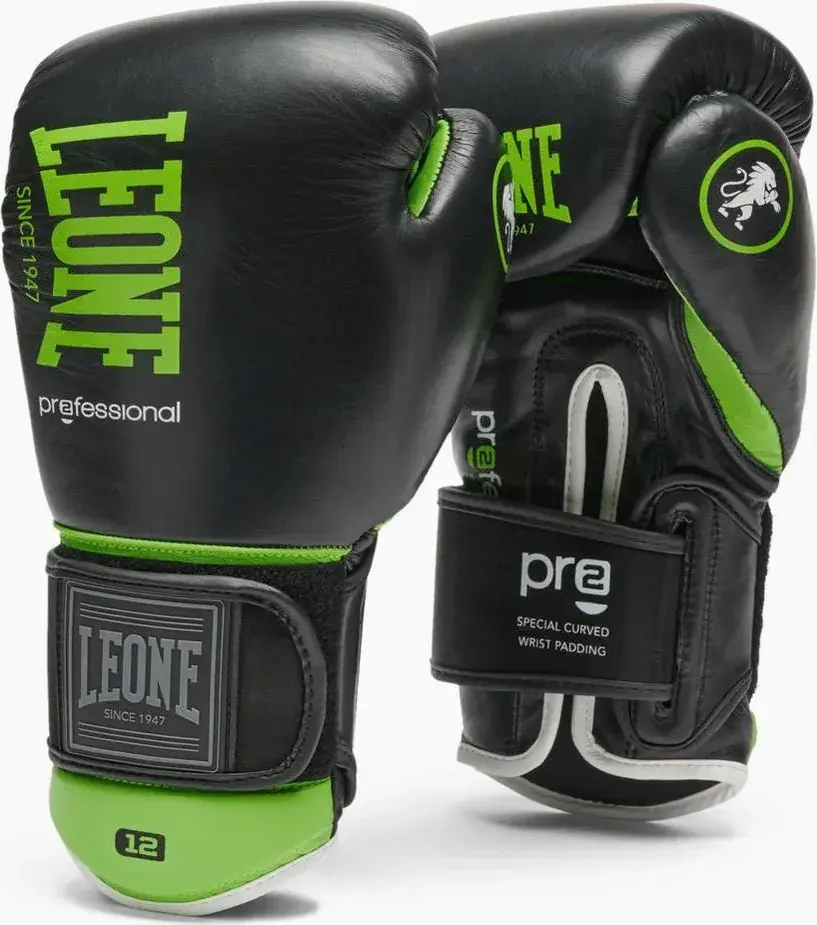 Guantes de boxeo Leone professional 2 GN115C fucsia 10 oz m
