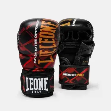 Guantes MMA Leone MMA cage GP123 gris oscuro