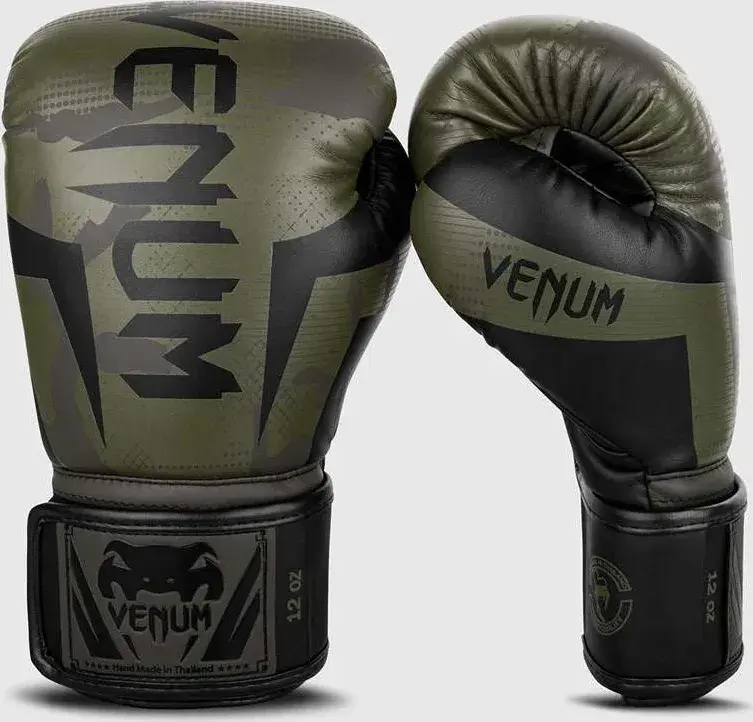 Guantes de boxeo Venum elite 1392 CAQUIS-CAMO-534