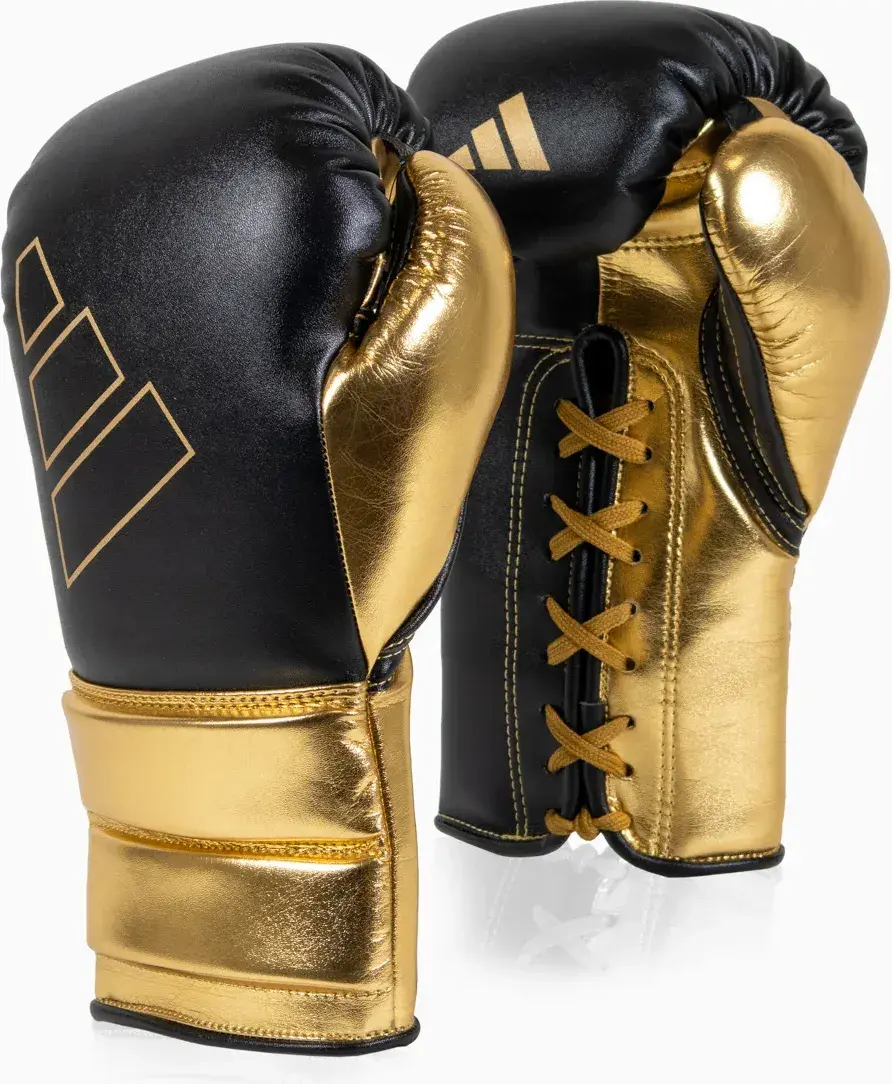 Guantes de boxeo Adidas hybrid 500 pro con cordones