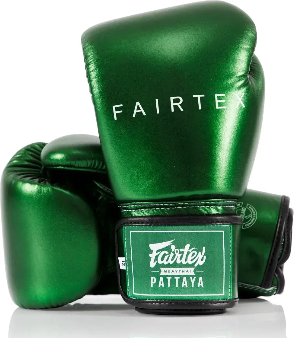 Guantes muay thai Fairtex metallic BGV22 violeta VIOLA