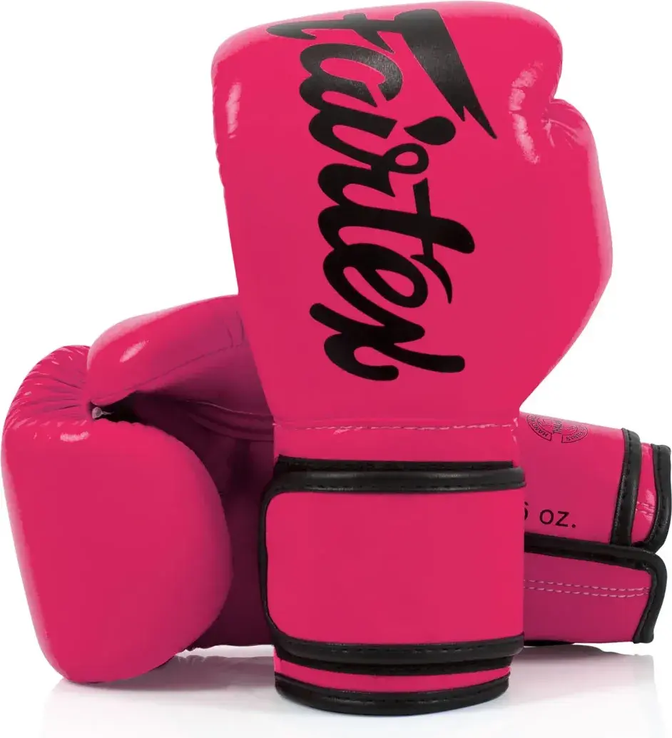 Guantes muay thai Fairtex BGV14 rosa