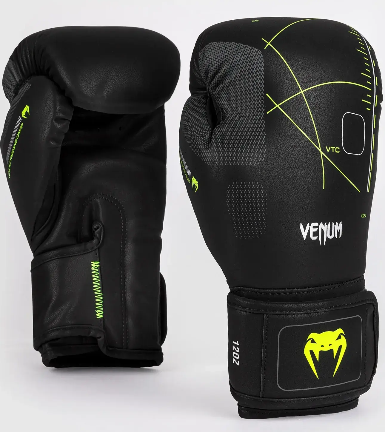 Guantes de boxeo Venum training camp 4.0 NEGRO-NEO-VERDE-103
