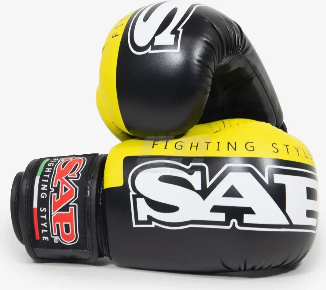 Guantes de boxeo raptor SAP WAKO 10 oz NEGRO