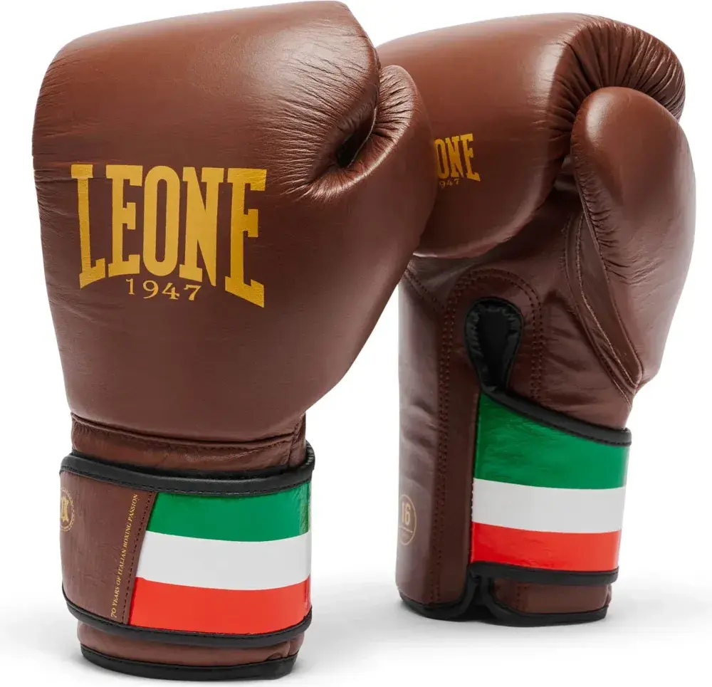 Guantes de boxeo Leone italia GN039 MARRONE