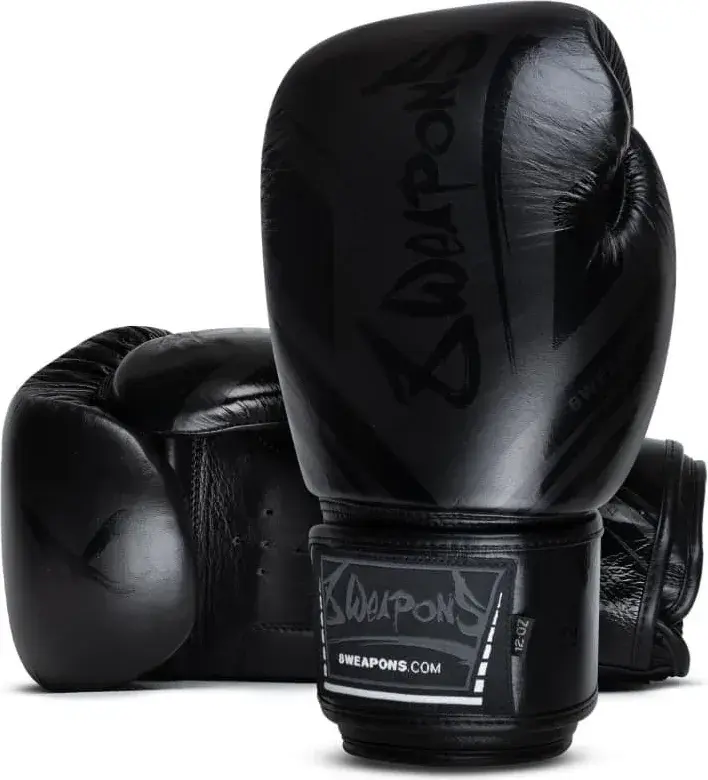 Guantes de boxeo 8 weapons shift - negro mate