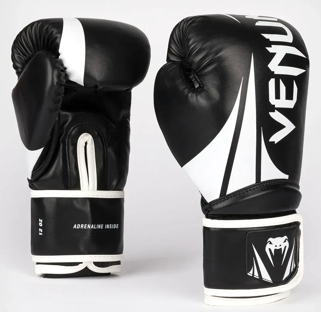 Guantes de boxeo Venum challenger 2.5 negro-blanco NEGRO-BLANCO-108