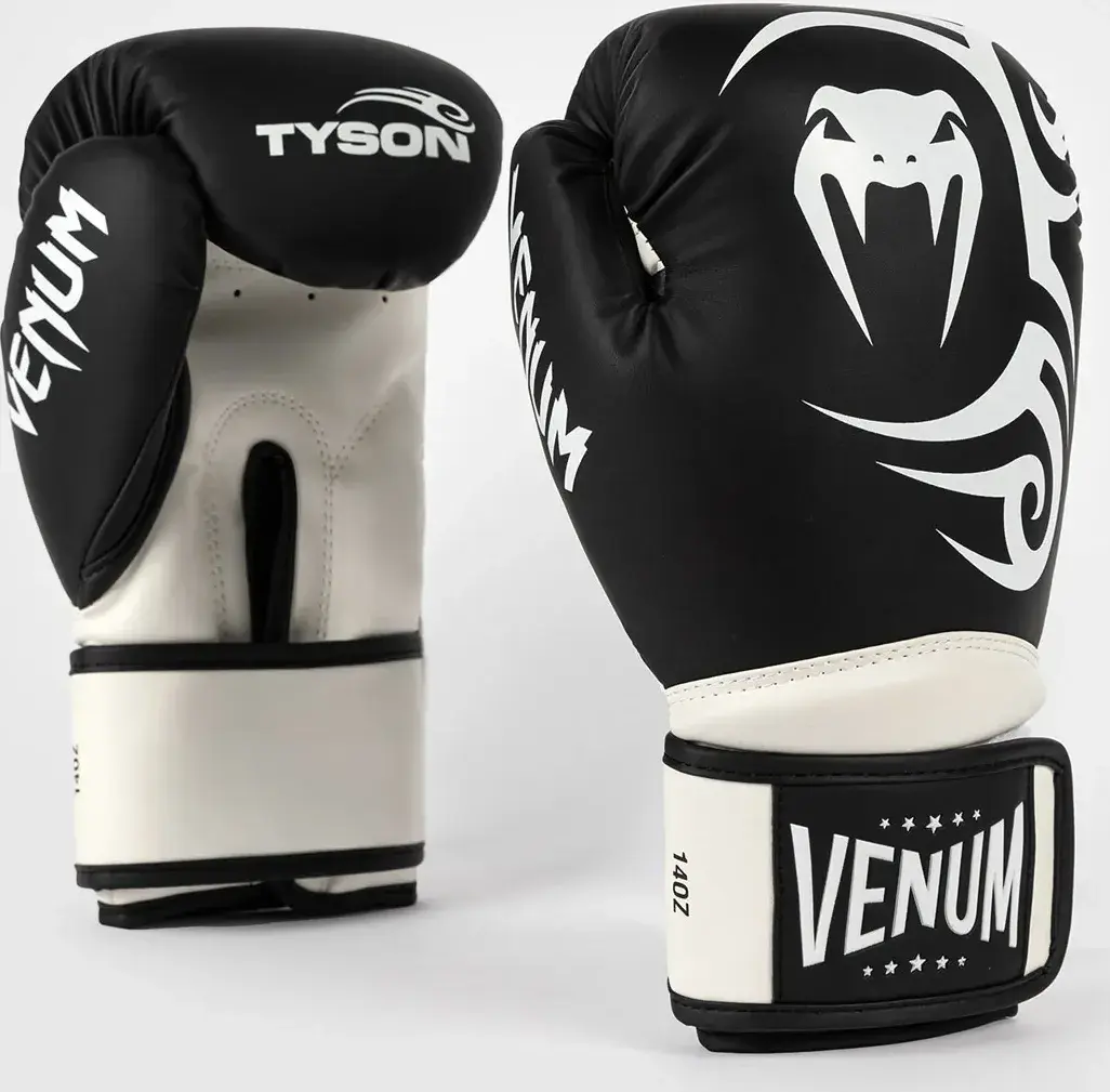 Guantes de boxeo Venum giant 2.0 pro mike tyson NEGRO-BLANCO-108