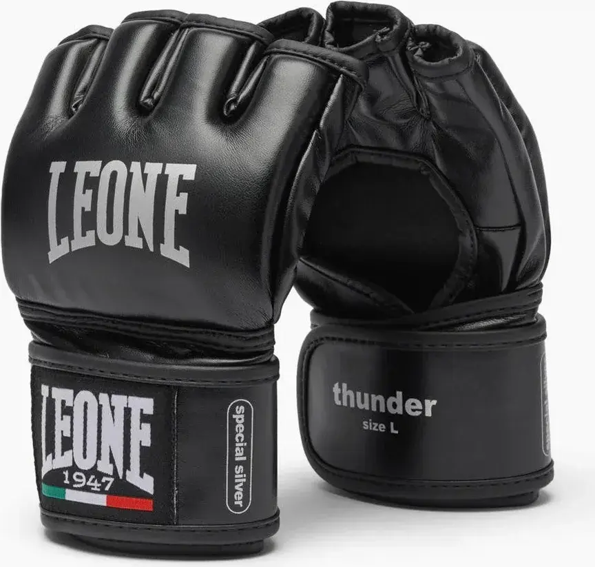 Guantillas de mma Leone 1947 " thunder" negro GP101