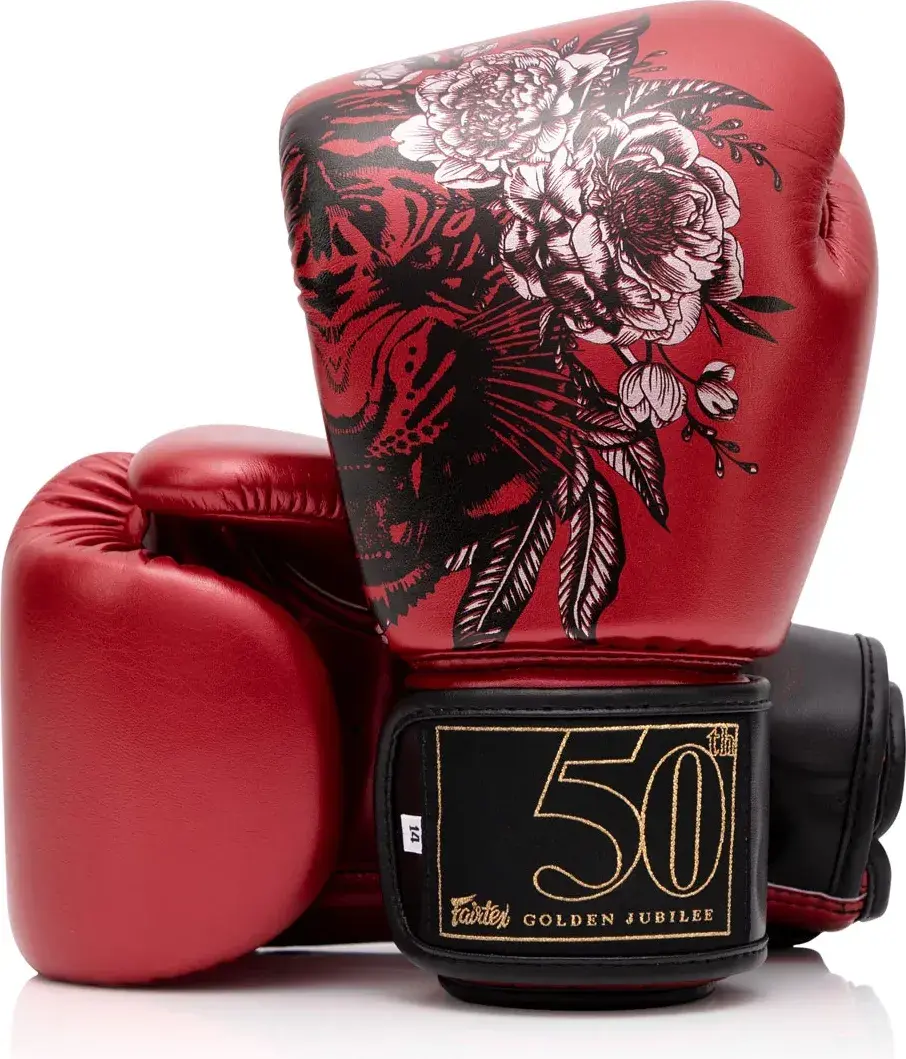 Guantes muay thai Fairtex golden jubilee