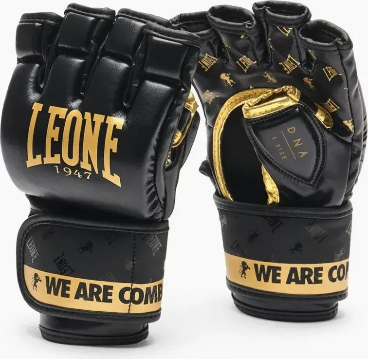 Guantes MMA Leone DNA GP133 con pulgar 4 oz