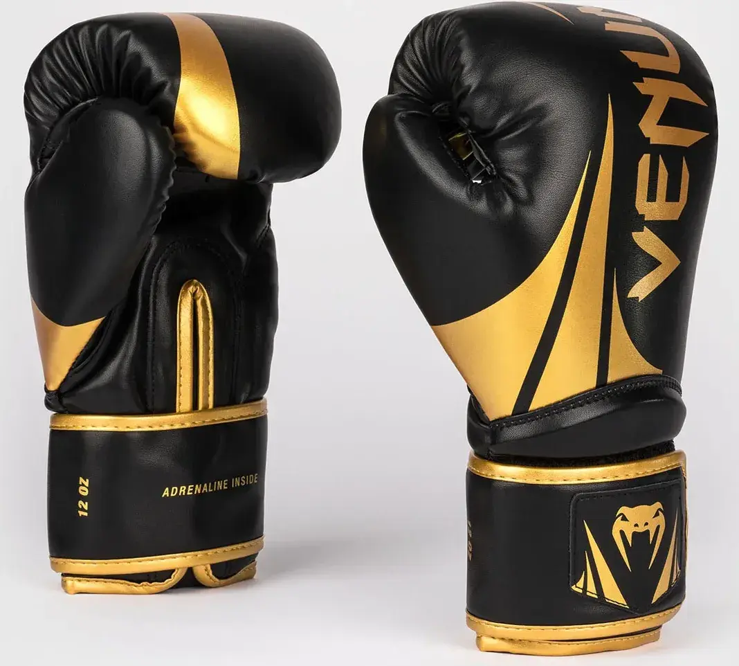 Guantes de boxeo Venum challenger 2.5 negro-oro NEGRO-ORO-126