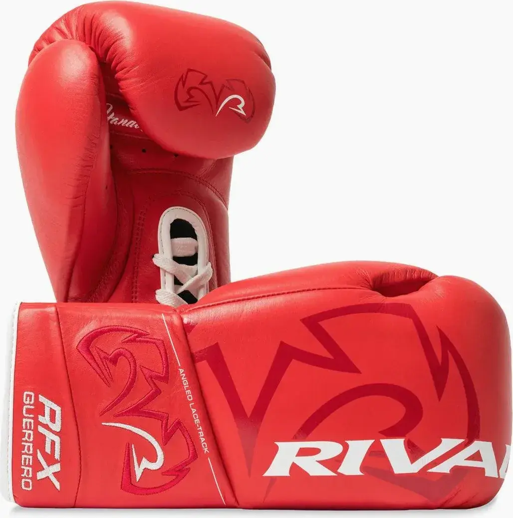 Guantes de boxeo Rival RFX guerrero pro fight SF-H azul 10 oz